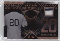 Jorge Posada #/45