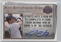 Jim Leyritz #/50