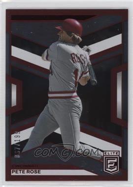 2023 Panini Chronicles - Elite - Red #3 - Pete Rose /199