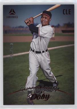 2023 Panini Chronicles - Luminance - Red #8 - Larry Doby /100