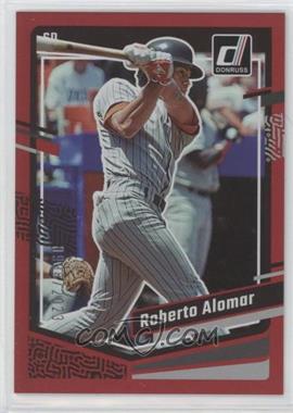 2023 Panini Donruss - [Base] - Holo Red #151 - Roberto Alomar /2023