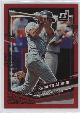 2023 Panini Donruss - [Base] - Holo Red #151 - Roberto Alomar /2023