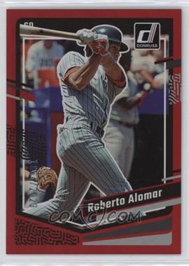 2023 Panini Donruss - [Base] - Holo Red #151 - Roberto Alomar /2023