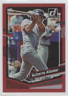 2023 Panini Donruss - [Base] - Holo Red #151 - Roberto Alomar /2023