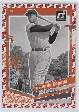 2023 Panini Donruss - [Base] - One Hundred #233 - Orlando Cepeda /100