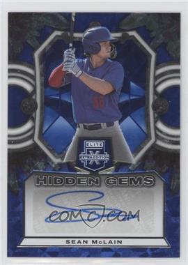 2023 Panini Elite Extra Edition - Hidden Gems - Blue #HG-SML - Sean McLain