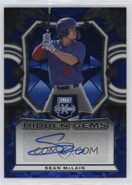 2023 Panini Elite Extra Edition - Hidden Gems - Blue #HG-SML - Sean McLain