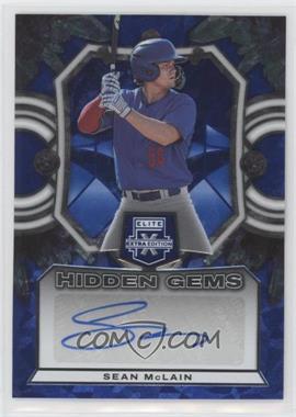 2023 Panini Elite Extra Edition - Hidden Gems - Blue #HG-SML - Sean McLain