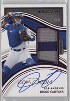 Prospect Patch Autographs - Diego Cartaya #/8