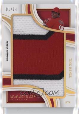 2023 Panini Immaculate Collection - Jumbo Memorabilia - Jersey Number #JTL-THE - Tink Hence /14
