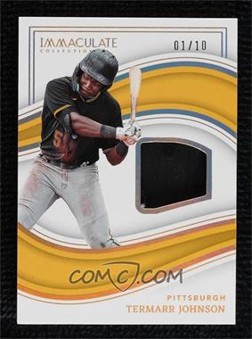 2023 Panini Immaculate Collection - Materials - Batting Gloves #MP-TJ - Termarr Johnson /10