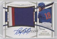 Rookie Material Signatures - Cristian Hernandez #/49