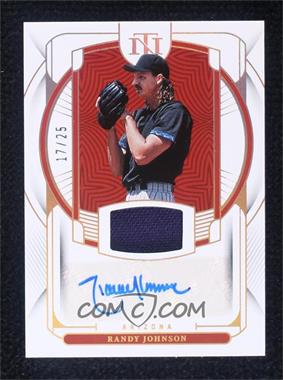 2023 Panini National Treasures - NT Materials Signatures - Holo Gold #NMS-RJ - Randy Johnson /25