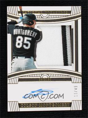 2023 Panini National Treasures - Rookie Silhouette Signatures - Gold #PSS-CM - Colson Montgomery /49