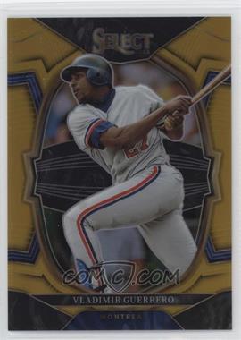 2023 Panini Select - [Base] - Gold Prizm #61 - Concourse - Vladimir Guerrero /10