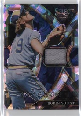 2023 Panini Select - Select Swatches - Cracked Ice Prizm #SS-RY - Robin Yount /23