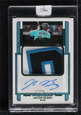 2023 Panini Three and Two - Autographed Jerseys - Emerald #AJ-JB - Jacob Berry /5 [Uncirculated]