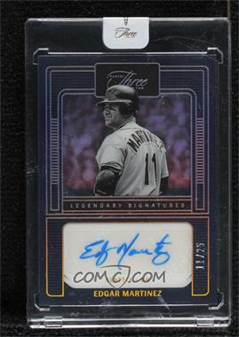 2023 Panini Three and Two - Legendary Signatures - Holo Gold #LS-EM - Edgar Martinez /25 [Uncirculated]