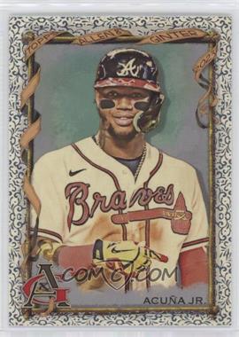 2023 Topps Allen & Ginter - [Base] - Foil Filigree #37 - Ronald Acuña Jr.