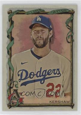 2023 Topps Allen & Ginter - [Base] - Hot Box Silver Portrait #91 - Clayton Kershaw