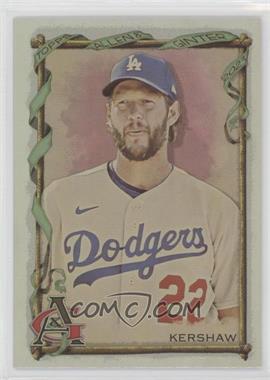 2023 Topps Allen & Ginter - [Base] - Hot Box Silver Portrait #91 - Clayton Kershaw