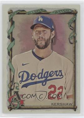 2023 Topps Allen & Ginter - [Base] - Hot Box Silver Portrait #91 - Clayton Kershaw