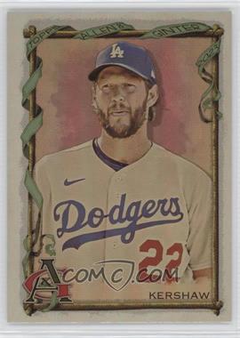 2023 Topps Allen & Ginter - [Base] - Hot Box Silver Portrait #91 - Clayton Kershaw