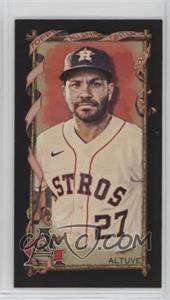 2023 Topps Allen & Ginter - [Base] - Mini Black Bordered #156 - Jose Altuve