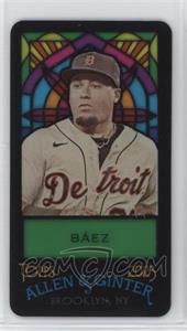 2023 Topps Allen & Ginter - [Base] - Mini Stained Glass #369 - Exclusives EXT - Javier Báez /25