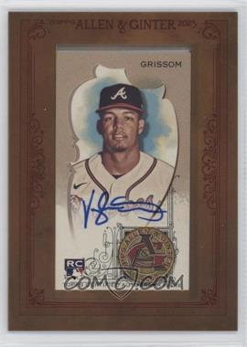 2023 Topps Allen & Ginter - Framed Mini Autographs #MA-VG - Vaughn Grissom [EX to NM]