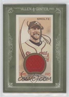 2023 Topps Allen & Ginter - Mini Framed Relics #MFR-JSM - John Smoltz