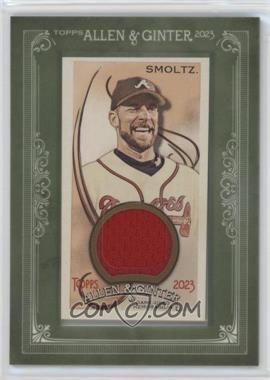 2023 Topps Allen & Ginter - Mini Framed Relics #MFR-JSM - John Smoltz