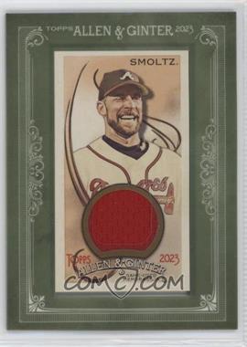 2023 Topps Allen & Ginter - Mini Framed Relics #MFR-JSM - John Smoltz