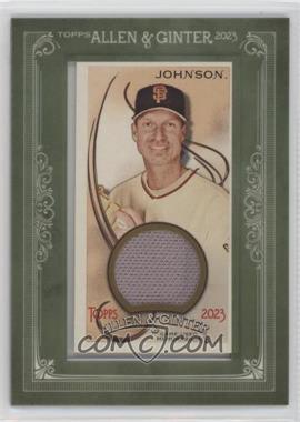 2023 Topps Allen & Ginter - Mini Framed Relics #MFR-RJ - Randy Johnson