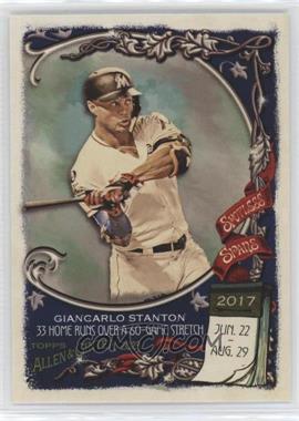 2023 Topps Allen & Ginter - Spotless Spans #SS-36 - Giancarlo Stanton