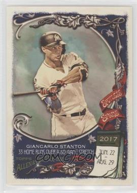 2023 Topps Allen & Ginter - Spotless Spans #SS-36 - Giancarlo Stanton