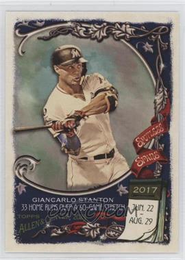 2023 Topps Allen & Ginter - Spotless Spans #SS-36 - Giancarlo Stanton