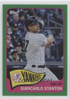 2023 Topps Archives - [Base] - Green Foil #194 - 1965 Topps - Giancarlo Stanton /99