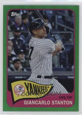 2023 Topps Archives - [Base] - Green Foil #194 - 1965 Topps - Giancarlo Stanton /99