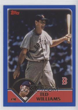 2023 Topps Archives - [Base] #216 - 2003 Topps - Ted Williams