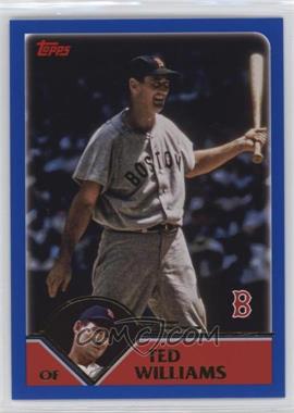 2023 Topps Archives - [Base] #216 - 2003 Topps - Ted Williams