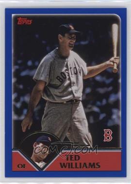 2023 Topps Archives - [Base] #216 - 2003 Topps - Ted Williams