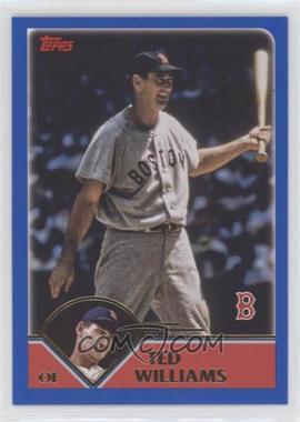 2023 Topps Archives - [Base] #216 - 2003 Topps - Ted Williams