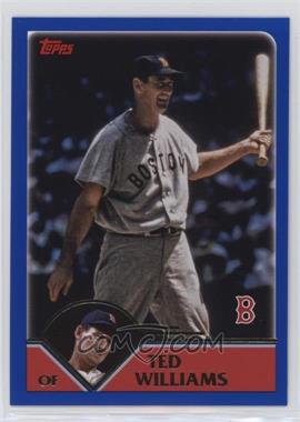 2023 Topps Archives - [Base] #216 - 2003 Topps - Ted Williams