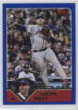 2023 Topps Archives - [Base] #227 - 2003 Topps - Austin Riley