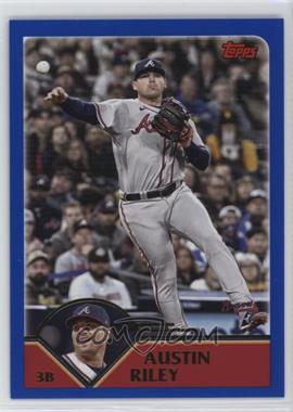 2023 Topps Archives - [Base] #227 - 2003 Topps - Austin Riley