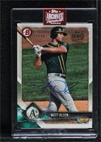 Matt Olson (2018 Bowman) [Buyback] #/45