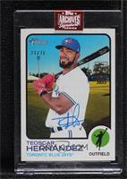 Teoscar Hernandez (2022 Topps Heritage) [Buyback] #/70