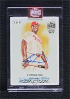 Ryan Howard (2010 Topps Allen & Ginter's) [Buyback] #/31