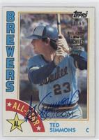 All-Star - Ted Simmons (1984 Topps) #/99